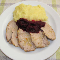 Pečené bravčové karé