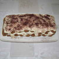 Tiramisu na tácke