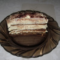 Tiramisu s piškótami