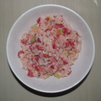 Zeleninový šalát s ryžou